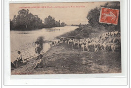 PRESSAGNY-L4ORGUEILLEUX : Au Paturage Sur Les Rives De La Seine (berger) - Tres Bon Etat - Lyons-la-Forêt