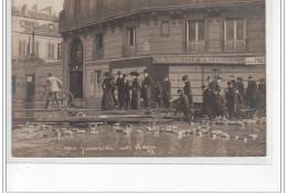 PARIS - Inondations 1910 - Carte Photo - Très Bon état - De Overstroming Van 1910