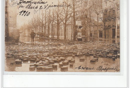 PARIS - Inondations 1910 - Carte Photo - Très Bon état - Inondations De 1910