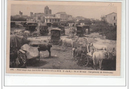 Pélerinage Aux SAINTES MARIES DE LA MER - 24 Et 25 Mai - Campement De Bohémiens - Très Bon état - Saintes Maries De La Mer