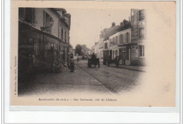 RAMBOUILLET - Rue Nationale, Côté Du Château - Très Bon état - Rambouillet