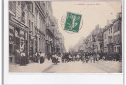 REIMS : La Rue De Vesle - Tres Bon Etat - Reims