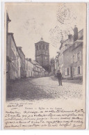 RETHEL : Eglise Et Rue Carnot - Tres Bon Etat - Rethel