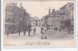 RETHEL : Place De Ville Et Rue D'evigny - Tres Bon Etat - Rethel