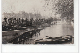 PARIS - Inondations 1910 - Carte Photo - Très Bon état - La Crecida Del Sena De 1910