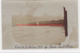 PARIS - Inondations 1910 - Carte Photo - Très Bon état - De Overstroming Van 1910