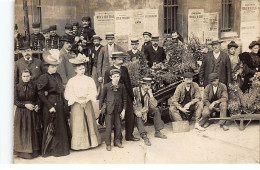 PARIS : Les Halles, Marché, Marchand De Fleur - Etat - Other & Unclassified