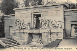 PARIS : Tombeaux Historiques Pere-lachaise Monument Aux Morts Par Bartholomé - Tres Bon Etat - Autres & Non Classés