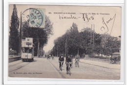 NOGENT-sur-MARNE : L'entrée Du Bois De Vincennes (tramway) - Tres Bon Etat - Autres & Non Classés
