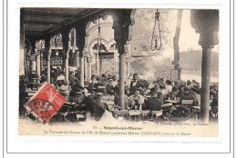 NOGENT-sur-MARNE : La Terrasse Du Casino De L'ile De Beauté (ancienne Maison Convert) Vue Sur La Marne - Tres Bon Etat - Nogent Sur Marne