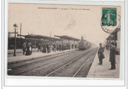 PERSAN-BEAUMONT - La Gare - L'Arrivée D'un Express - Très Bon état - Persan