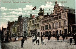 Hamburg, St.Pauli, Spielbuden-Platz - Mitte