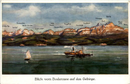 Bodensee, Blickauf Das Gebirge - Other & Unclassified