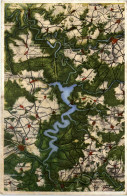 Gebiet Der Saaletalsperre - Landkarte - Other & Unclassified