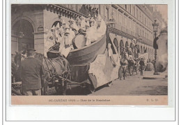 PARIS 1er : Mi-Carême 1906 - Le Char De La Mandoline (rue De Rivoli) -très Bon état - Paris (01)