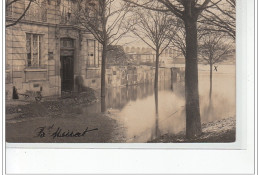 PARIS - Inondations 1910 - Boulevard Murat - Carte Photo - Très Bon état - Inondations De 1910