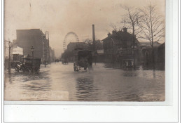 PARIS - Inondations 1910 - Carte Photo - Très Bon état - Alluvioni Del 1910