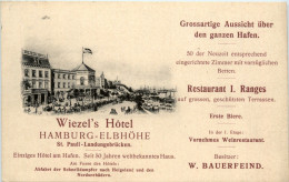 Hamburg, St.Pauli, Reeperbahn, Wiezels Hotel - Mitte