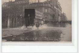 PARIS - Inondations 1910 - Carte Photo - Très Bon état - Paris Flood, 1910