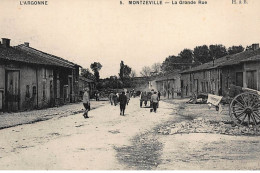 MONTZEVILLE : La Grande Rue - Tres Bon Etat - Andere & Zonder Classificatie