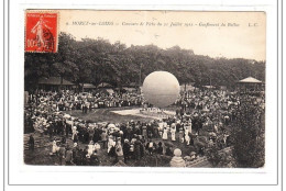 MORET-sur-LOING : Concours De Peche Du 21 Juillet 1912 - Gonflement De Ballon - Etat - Other & Unclassified