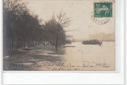 PARIS - Inondations 1910 - Carte Photo - Très Bon état - Paris Flood, 1910