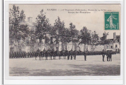 MAMERS : 115e Regiment D'infranterie, Revue Du 4 Juillet 1910, Remise Des Décorations - Tres Bon Etat - Mamers