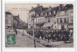 MAMERS : Depart Du 115e Pour La March Militaire - Tres Bon Etat - Mamers