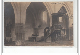 MAMERS - CARTE PHOTO - Eglise (intérieur) - Très Bon état - Mamers