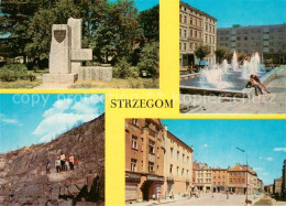 73631990 Strzegom Denkmal Wasserspiele Freundschaftsplatz Strzegom - Pologne