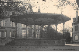 MOULINS : Les Cours Kiosque De Musique - Tres Bon Etat - Moulins