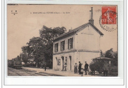 MOULINS SUR YEVRE - La Gare - Très Bon état - Autres & Non Classés