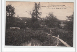 MOUTIERS AU PERCHE - Le Perche Pittoresque, Paysage Dans Le Fond, Notre-Dame Du Mont Haroult - Très Bon état - Otros & Sin Clasificación