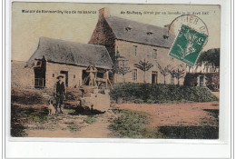 Manoir De KERMARTIN, Lieu De Naissance De Saint Yves, Détruit Par Un Incendie Le 1er Avril 1907 - Très Bon état - Otros & Sin Clasificación