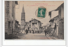 NEGREPELISSE - Avenue De Brioude Et L'église - Très Bon état - Negrepelisse