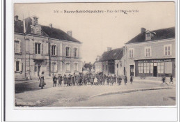 NEUVY-St-SEPULCHRE : Place De L'hotel-de-ville - Tres Bon Etat - Sonstige & Ohne Zuordnung