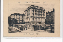 NICE : Hotel Vendome 26 Rue Pastorelli - Tres Bon Etat - Autres & Non Classés