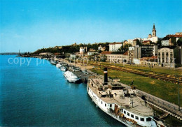 73631974 Beograd Belgrad Hafen Bootsanleger Donau Beograd Belgrad - Servië