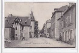 MEYMAC : La Bascule Et Rue De La Poste - Tres Bon Etat - Andere & Zonder Classificatie