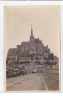 MONT-st-MICHEL : Carte Photo - Tres Bon Etat - Le Mont Saint Michel