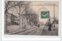 MONTCHAT - Place De La Reconnaissance Et Cours Richard Villon - Très Bon état - Other & Unclassified