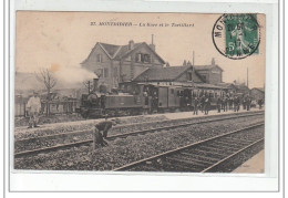 MONTDIDIER - La Gare Et Le Tortillard - Très Bon état - Montdidier