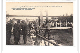 MANS : La Conquete De L'air Au Camp D'auvours 10 Octobre 1908 - Tres Bon Etat - Otros & Sin Clasificación