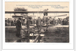 MANS : La Conquete De L'air Au Camp D'auvours 10 Octobre 1908 - Tres Bon Etat - Otros & Sin Clasificación