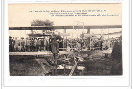 MANS : La Conquete De L'air Au Camp D'auvours 10 Octobre 1908 - Tres Bon Etat - Other & Unclassified