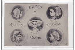 MARANS : Etudes De Coiffes - Tres Bon Etat - Other & Unclassified
