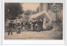 MANZAT : AUVERGNE - Le Marché Aux Cheveux - Très Bon état - Manzat