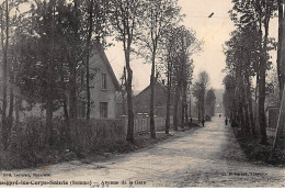 LONGPRE-les-CORPS-SAINTS : Avenue De La Gare - Etat - Otros & Sin Clasificación