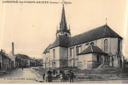 LONGPRE-les-CORPS-SAINTS : L'eglise - Tes Bon Etat - Andere & Zonder Classificatie