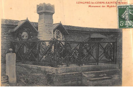 LONGPRE-les-CORPS-SAINTS : Monument Des Mobiles - Etat - Sonstige & Ohne Zuordnung